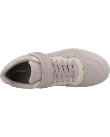 ZAPATILLAS GEOX J MIKIROSHI GIRL NIÑA ROSA CIERRE ADHESIVO C1B1M C1B1M