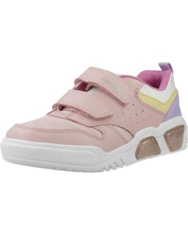 GEOX J ILLUMINUS GIRL C8206 ZAPATILLAS CASUAL CON CIERRE DE VELCRO C8206
