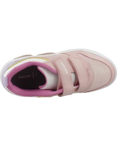 GEOX J ILLUMINUS GIRL C8206 ZAPATILLAS CASUAL CON CIERRE DE VELCRO C8206