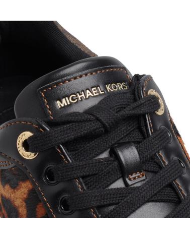 ZAPATILLAS MICHAEL KORS ROMEY LACE UP ANIMAL PRINT MUJER ANIMAL PRINT