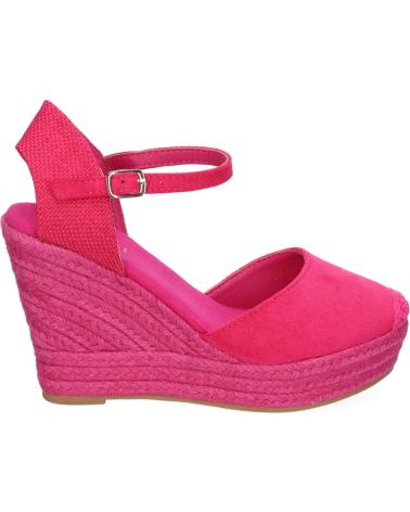 PUNTOSALAO SANDALIAS DE CUNA EN YUTE COMODAS PARA MUJER COLOR ROSA VR5- VARIOS COLORES