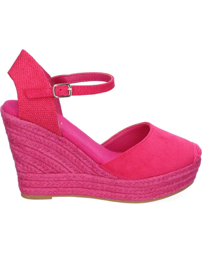 PUNTOSALAO SANDALIAS DE CUNA EN YUTE COMODAS PARA MUJER COLOR ROSA VR5- VARIOS COLORES