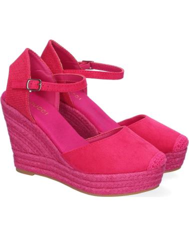 PUNTOSALAO SANDALIAS DE CUNA EN YUTE COMODAS PARA MUJER COLOR ROSA VR5- VARIOS COLORES