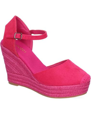 PUNTOSALAO SANDALIAS DE CUNA EN YUTE COMODAS PARA MUJER COLOR ROSA VR5- VARIOS COLORES