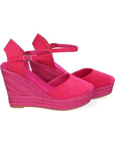 PUNTOSALAO SANDALIAS DE CUNA EN YUTE COMODAS PARA MUJER COLOR ROSA VR5- VARIOS COLORES
