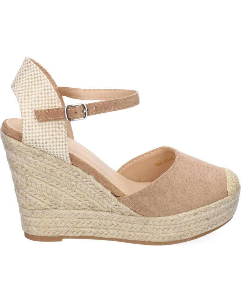 PUNTOSALAO SANDALIAS DE CUNA COMODA EN YUTE PARA MUJER COLOR TAUPE VR5- VARIOS COLORES