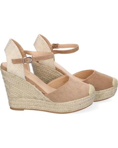 PUNTOSALAO SANDALIAS DE CUNA COMODA EN YUTE PARA MUJER COLOR TAUPE VR5- VARIOS COLORES