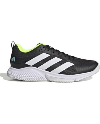 ADIDAS COURT TEAM BOUNCE 2.0 CHAUSSURES HANDBALL HOMME NOIR AZUL