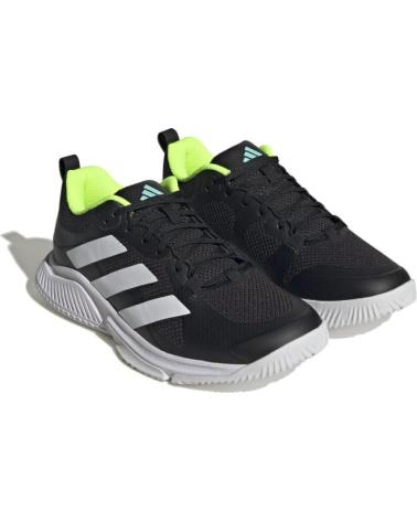ADIDAS COURT TEAM BOUNCE 2.0 CHAUSSURES HANDBALL HOMME NOIR AZUL