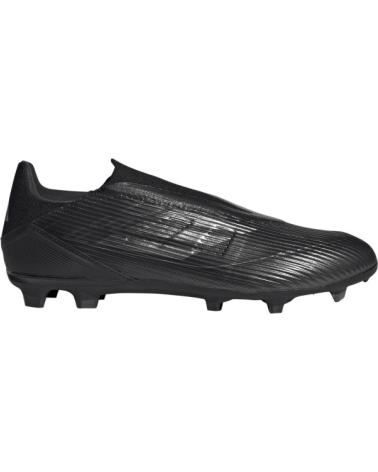 BOTTES DE FOOTBALL SANS LACETS ADIDAS F50 LEAGUE LL FG-MG NEGRO