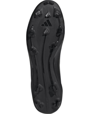 BOTTES DE FOOTBALL SANS LACETS ADIDAS F50 LEAGUE LL FG-MG NEGRO