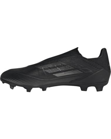 BOTTES DE FOOTBALL SANS LACETS ADIDAS F50 LEAGUE LL FG-MG NEGRO