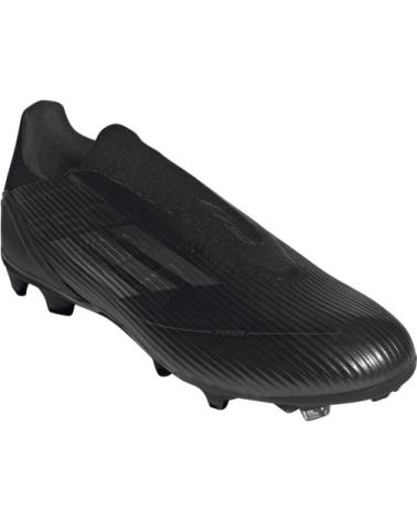 BOTTES DE FOOTBALL SANS LACETS ADIDAS F50 LEAGUE LL FG-MG NEGRO