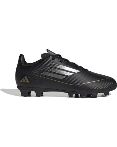 BOTAS DE TACOS ADIDAS F50 CLUB FXG J PARA NIÑO NEGRO-ACERO