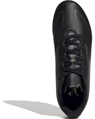 BOTAS DE TACOS ADIDAS F50 CLUB FXG J PARA NIÑO NEGRO-ACERO