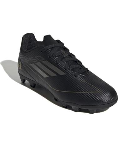 BOTAS DE TACOS ADIDAS F50 CLUB FXG J PARA NIÑO NEGRO-ACERO