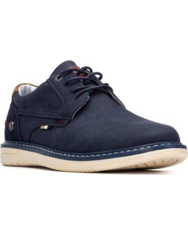 ZAPATOS CASUAL REFRESH 175557-02 DE LONA PARA HOMBRE AZUL