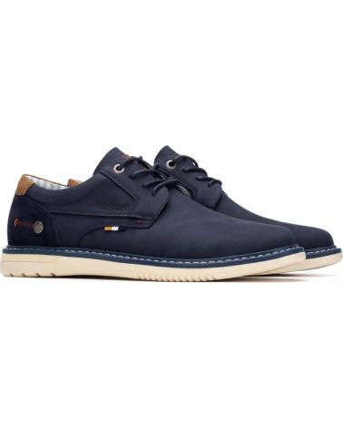 ZAPATOS CASUAL REFRESH 175557-02 DE LONA PARA HOMBRE AZUL