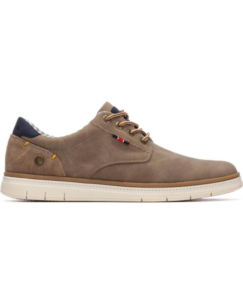 ZAPATOS CASUAL REFRESH 175558-03 DE LONA PARA HOMBRE TAUPE