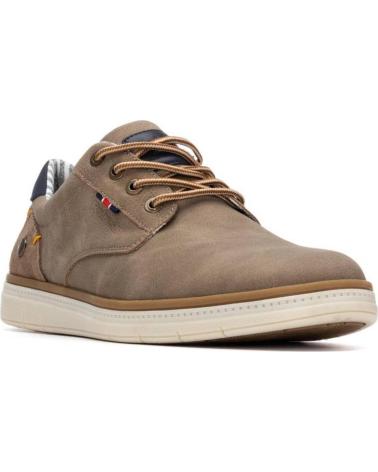 ZAPATOS CASUAL REFRESH 175558-03 DE LONA PARA HOMBRE TAUPE