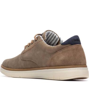 ZAPATOS CASUAL REFRESH 175558-03 DE LONA PARA HOMBRE TAUPE