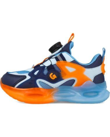 GARVALIN ZAPATILLA DEPORTIVA CON LUCES PARA NINO 251815-A008 251815-A AZUL