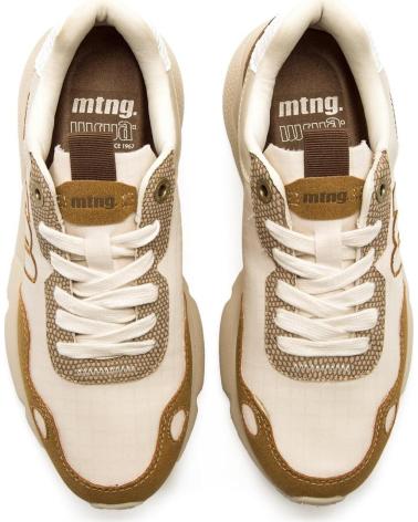 ZAPATILLAS CASUAL MTNG 60885 MUJER BEIGE BEIGE