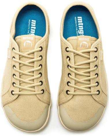 ZAPATILLAS CASUAL MTNG 60944 HOMBRE LONA BAREFOOT BEIGE BEIGE