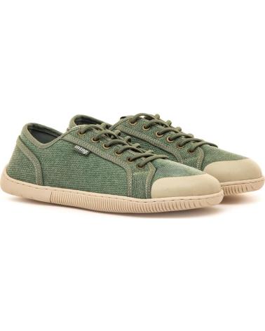 MTNG 60944 ZAPATILLAS CASUAL HOMBRE LONA VERDE VERDE