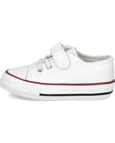 ZAPATILLAS CASUAL BUBBLE BOBBLE KIDS DE LONA PARA NIÑOS BLANCO