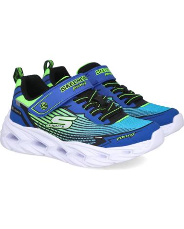 ZAPATILLAS CON LUCES SKECHERS S-LIGHTS VORTEX 3 0 400590L AZUL AZUL
