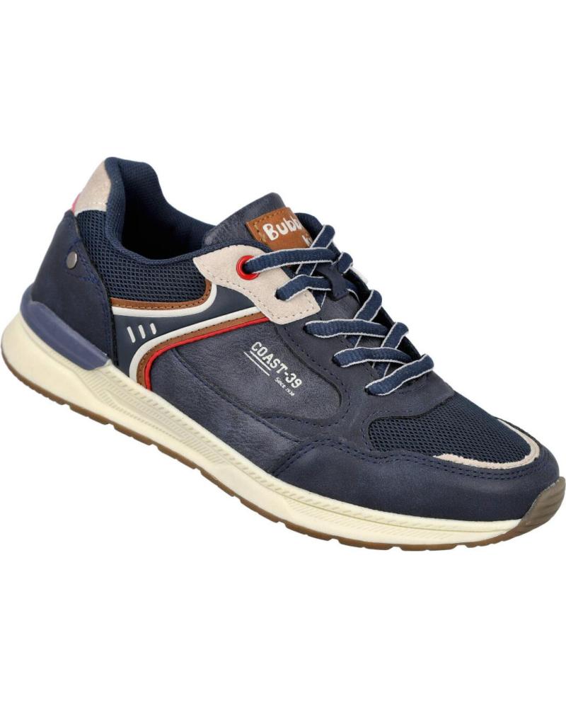 ZAPATILLAS CASUAL BUBBLE BOBBLE KIDS C1163-L PARA NIÑO AZUL