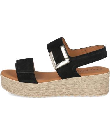 BUBBLE BOBBLE EVA FRUTOS 724 SANDALIAS PLATAFORMA MUJER NEGRO NEGRO