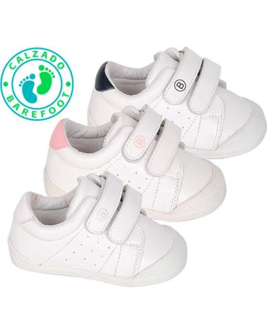 ZAPATILLAS BUBBLE BOBBLE KIDS C844 BAREFOOT NIÑOS BLANCO BLANCO