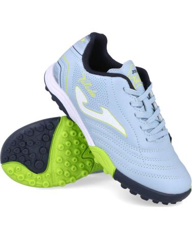 BOTAS DE FÚTBOL JOMA TOLEDO-JR-2605 TURF JUNIOR AZUL