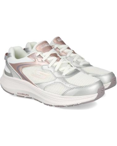ZAPATILLAS SKECHERS GO RUN CONSISTENT 2.0 HI LIGHT MUJER BLANCO BLANCO