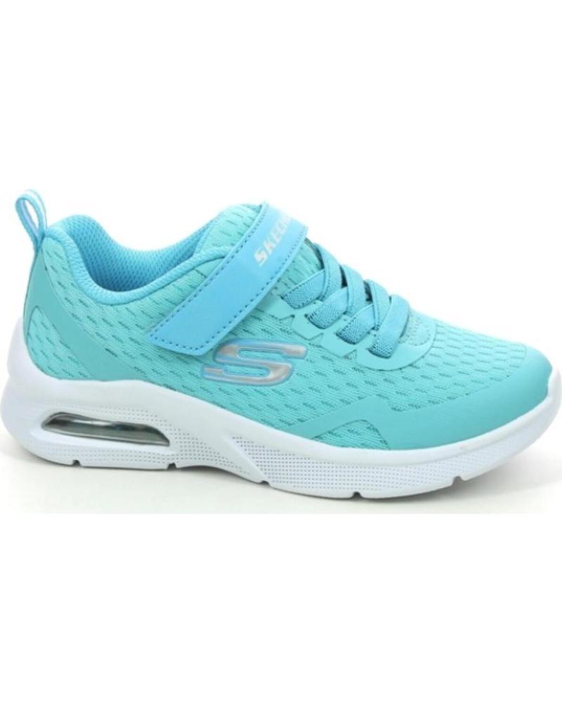 SKECHERS MICROSPEC MAX 302377L AQUA MULTICOLOR