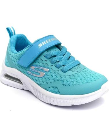 SKECHERS MICROSPEC MAX 302377L AQUA MULTICOLOR