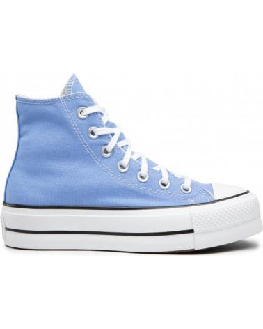 CONVERSE CHUCK TAYLOR ALL STAR LIFT PLATFORM CVA00908C WOMEN'S SHOES ROYAL PULSE-BLACK-WHITE