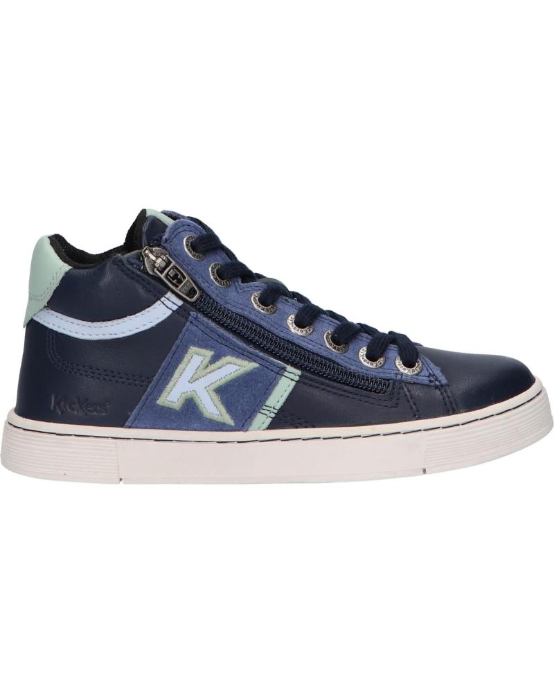 Botins de Menina e Menino KICKERS 464283-30 POOLOVER 103 MARINE