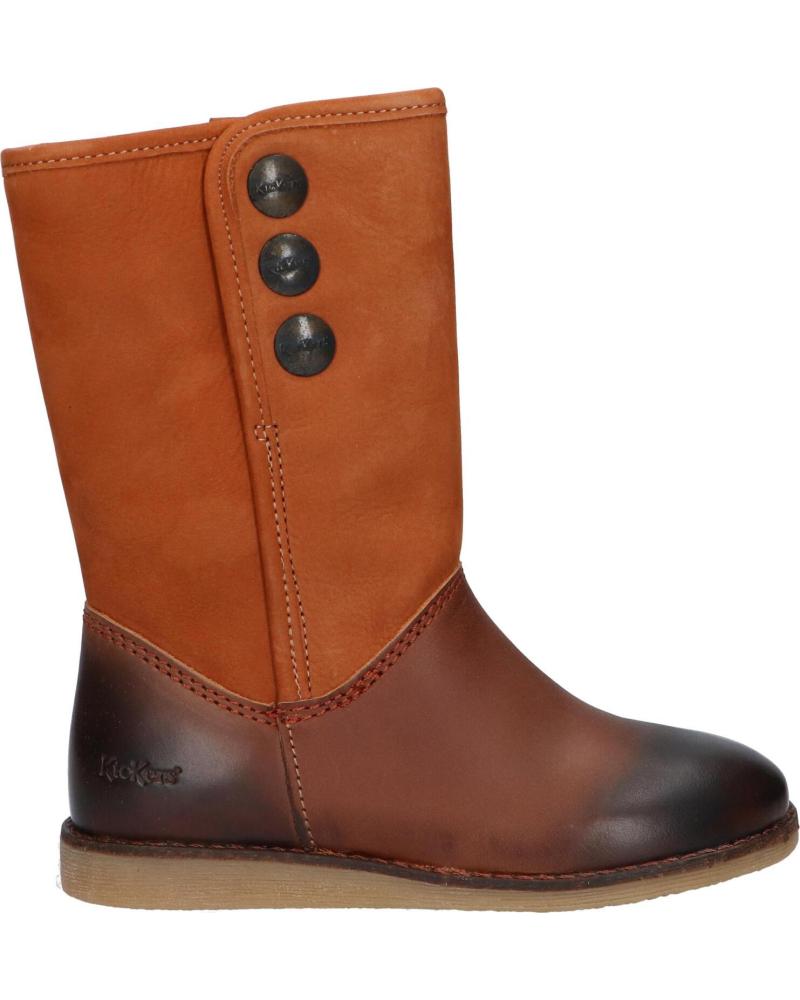 Botas de Niña KICKERS 440761-30 FLOBIZZ 114 CAMEL