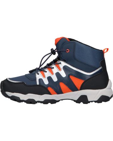 boy Mid boots GEOX J263ZA 0CEFU J MAGNETAR C0820 NAVY-ORANGE