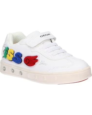 GEOX J268WC 000BC J SKYLIN C0050 WHITE-RED