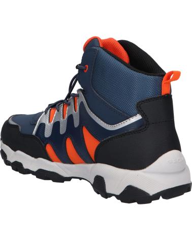 boy Mid boots GEOX J263ZA 0CEFU J MAGNETAR C0820 NAVY-ORANGE