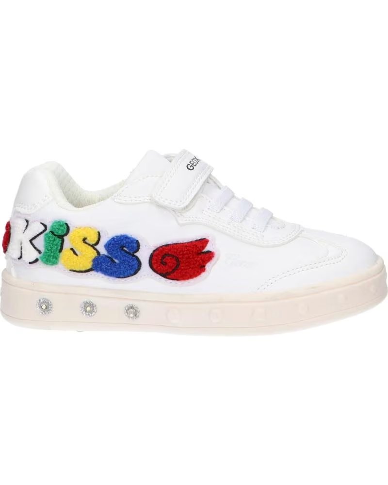 GEOX J268WC 000BC J SKYLIN C0050 WHITE-RED