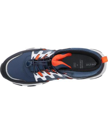 boy Mid boots GEOX J263ZA 0CEFU J MAGNETAR C0820 NAVY-ORANGE