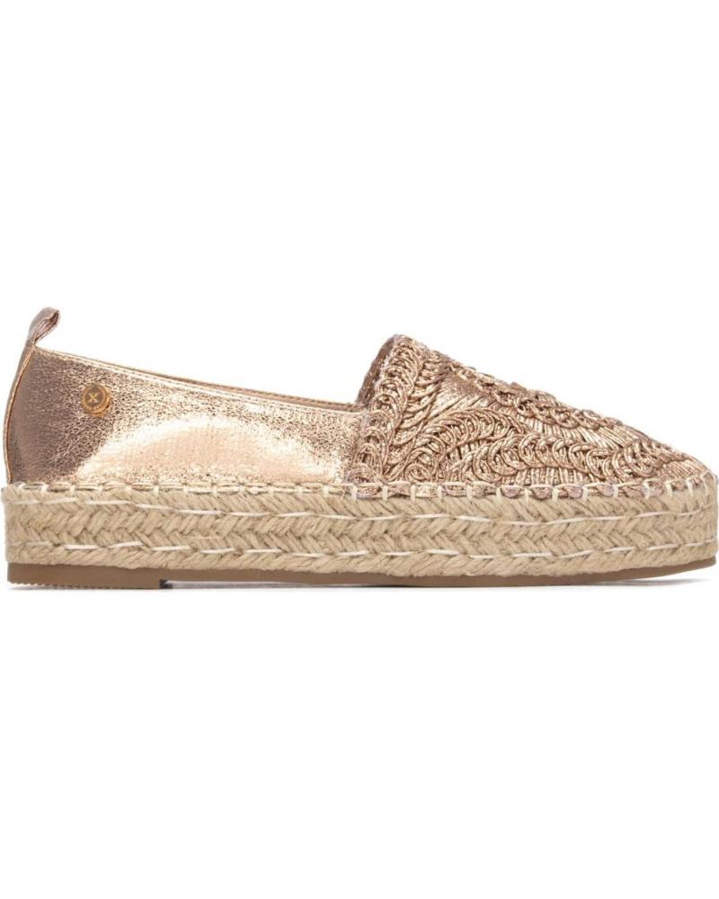 XTI XTI DAMEN ESPADRILLES NUDE MIT GEFLOCHTENEN DETAILS NUDE