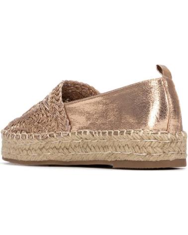 XTI XTI DAMEN ESPADRILLES NUDE MIT GEFLOCHTENEN DETAILS NUDE