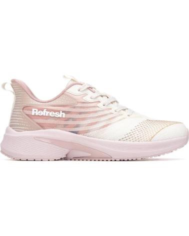 SCARPE SPORTIVE DONNA REFRESH 175117 ROSA CHIARO NUDE