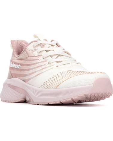 SCARPE SPORTIVE DONNA REFRESH 175117 ROSA CHIARO NUDE